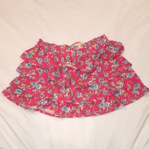 Hollister floral skirt